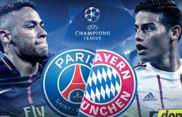 PSG vs Bayern Munich Champions 2017