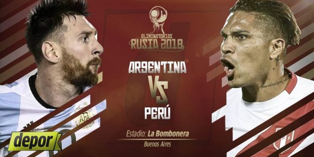 Argentina vs Peru 2017 En Vivo Mundial Rusia 2018