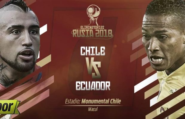 Chile vs Ecuador 2017 En Vivo Mundial Rusia 2018